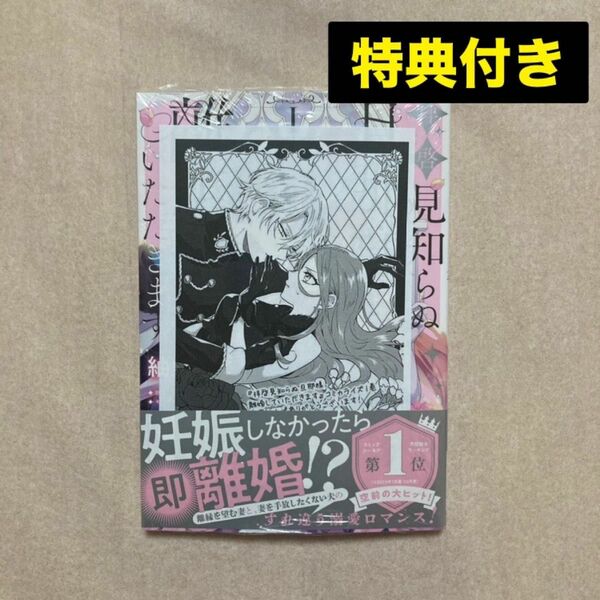 新品 未開封 拝啓見知らぬ旦那様、離婚していただきます 1巻 初版 特典 