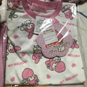 sanrio melody 100cm (同梱-200円) 女の子 長袖Tシャツ