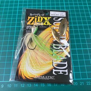 イマカツ ジンクス ミニ スーパーブレード １／２ｏｚ ＃ＺＸ−０３３ （メタルライムチャートＧ／Ｇ）