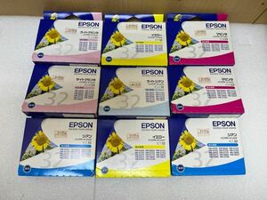 YK9947 EPSON エプソン インクカートリッジ ICC32 ICLC32 ICLM32 ICY32 ICM32 9点まとめて 期限切れ　現状品　0229