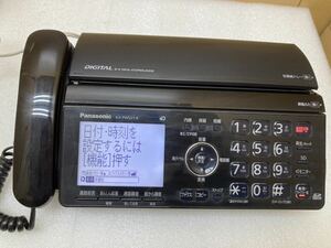 YK9513 Panasonic KX-PW521-K ファックス電話 おたっくす パナソニック　通電確認済　現状品　0209