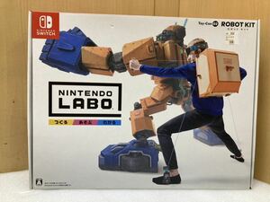 YK9558 Nintendo Labo ニンテンドーラボ TOY‐CON02 ROBOT KIT 開封未使用品　0213