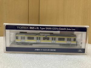 YK9580 ＴＯＭＩＸ　８９２５　ＪＲ電車　サハＥ２３１　０形　（総武線）　現状品　0214