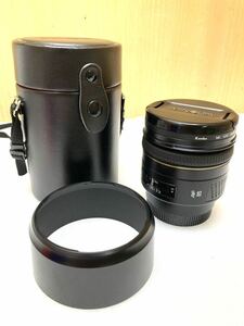 YK9396 ミノルタ MINOLTA AF 85mm f1.4 現状品　0206