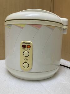 YK9830 ZOJIRUSHI 象印 炊飯電子ジャー NDAK-N18 昭和レトロ　炊飯器　通電確認済　現状品　0223