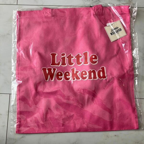 Little Weekend://ノベルティートートバッグ