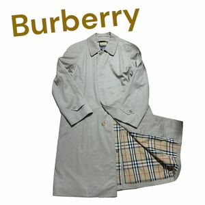 バーバリー BURBERRY ステンカラーコート ノバチェック ベージュ アウター トレンチコート Burberrys バーバリーズ 