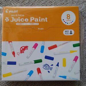 新品 PILOT 水性顔料マーカー 不透明インキ Juice Paint 細字丸芯 8色