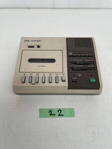 NEC PC-6082 (DR-320)レコーダー