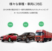 シガーソケット 車載充電器 USB 2連　カーチャージャー 電圧計付き トラック_画像4