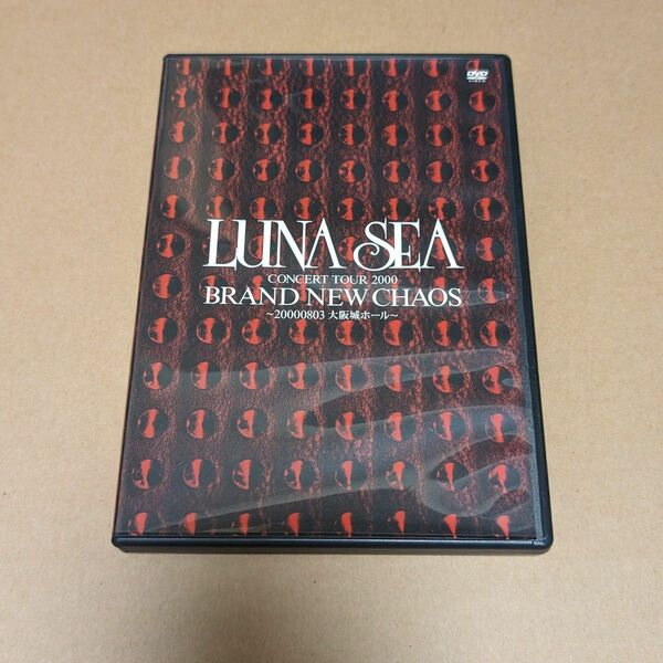 LUNA SEA CONCERT TOUR 2000 BRAND NEW CHAOS ～20000803大阪城ホール DVD