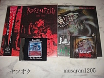 ROSENFELD/CD２枚 IN THE GARDEN+PIGS OF THE EMPIRE/アナログ レコード demo1991/ジャパメタ/ローゼンフェルド/ローゼンフィールド_画像1