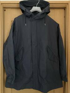 ［最終値引］ Sanca Cotton Nylon Short Mods Coat size3 サンカ ナイロンパーカー ブルゾン