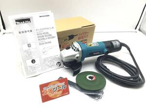 【未使用♪領収書発行可】☆Makita/マキタ 100mmディスクグラインダ 低速高トルク型 9533BL [IT1HFD6I2HDM]