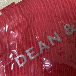 DEAN&DELUCA トートバッグ Sサイズ 新品未使用 送料無料 匿名発送 限定カラー レッドの画像2