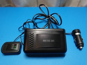 ◆VOLTEC POWER SUPPLY 車内用品 シガーソケット 増設分配器 ユニバーサルソケット３ インジケータ付き◆