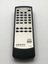 ONKYO　オンキョー　オーディオ用リモコン　RC-448C　動作品_画像1