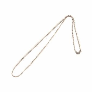 Chrome Hearts Chrome Hearts Roll Chain Surgchain 20 -дюймовый серебряный 925 20 -дюймовый аксессуары ювелирные аксессуары