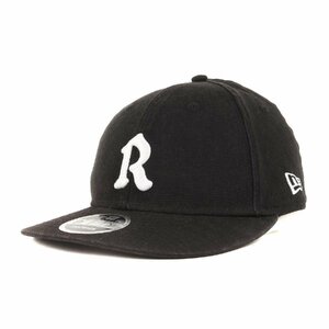 Ron Herman ロンハーマン キャップ NEW ERA RHC 刺繍 ベースボールキャップ 9FIFTY 帽子 スナップバック ブラック 黒 ニューエラ コラボ