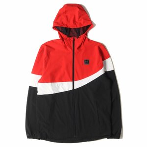 UNDER ARMOUR アンダー アーマー ジャケット サイズ:L 21AW ラインデザイン メッシュ ウーブンジャケット ナイロン パーカー トレーニング