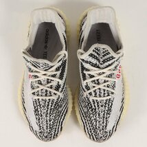 adidas アディダス サイズ:27.0cm YEEZY BOOST 350 V2 ZEBRA CP9654 2018年製 イージー ブースト ゼブラ ホワイト コアブラック 白黒 US9_画像4