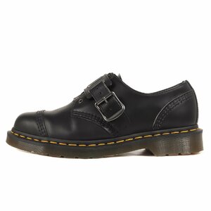 Dr.Martens ドクターマーチン サイズ:27.0cm ベルテッド フロントジップ レザーシューズ QUYNN LOW 25603001 ブラック 黒 UK8 ブーツ 靴