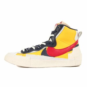 Sacai サカイ サイズ:28.0cm 19SS NIKE BLAZER MID / SACAI BV0072-700 ナイキ ブレザー ミッド バーシティメイズ バーシティレッド US10