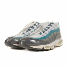 新品 NIKE ナイキ サイズ:27.5cm AIR MAX 95 デッドストック / 2005年製 / 306251-132 エア マックス95 ホワイト エーゲブルー 白青 US9.5_画像2