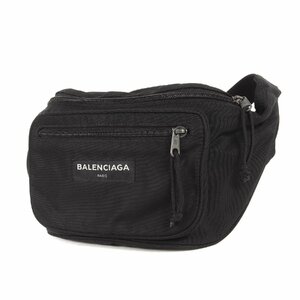 BALENCIAGA バレンシアガ バッグ エクスプローラー ベルトバッグ EXPLORER BELT BAG 482389 ボディバッグ ブラック 黒 カバン イタリア製