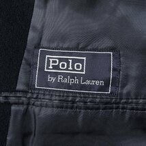 POLO Ralph Lauren ポロ ラルフローレン コート サイズ:94A5(M位) 90s ウール カシミヤ メルトン チェスターコート ネイビー 紺_画像3