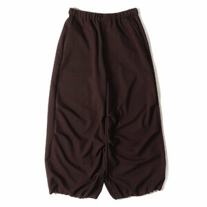 Мад -музыкант красоты Rad Musician 23aw Easy Overpent Ester Serge Over Pants Chocolate, сделанный в Японии 42