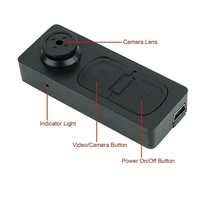 【新品】 シンプル操作　２ボタン　ミニカメラ　ボタン 偽装型　マイクロ ビデオカメラ DVR ボディカム_画像3