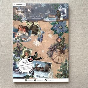 【新品】スタジオライト ダイカット20p (Nr.64 Vintage Christmas) ジャンクジャーナル コラージュ