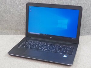 [074] ☆ HP ZBook 15 G3　Core i7-6700HQ 2.60GHz/16GB/500GB/Quadro M1000M ☆ 15.6ワイド 1920x1080表示 ☆