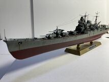 日本海軍 重巡洋艦 筑摩 1/350 完成品 タミヤ_画像3