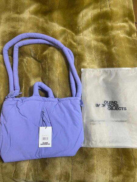 Olend Ona soft bag lilac 【即日発送】 トートバッグ ショルダーバッグ ナイロン