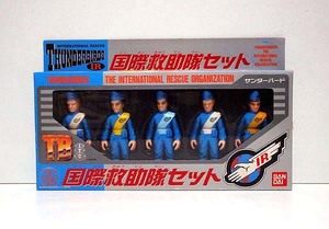 ★サンダーバード/'1992 国際救助隊セット 新品 検)ソフビ/ポピー/バンダイ/特撮/SF/東北新社/昭和レトロ