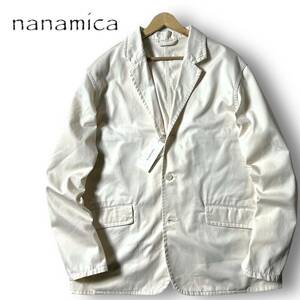 新品 nanamica ナナミカ 定価5.5万 日本製 コットンチノ素材 リラックスフィット テーラードジャケット SUAS300 M ◆B3163