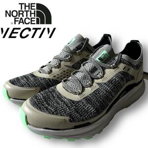 新品 THE NORTH FACE ノースフェイス 定1.6万 Vectiv Eminus 軽量 トレイルランニングシューズ ニットスニーカー NF02204 26cm ◆B3212