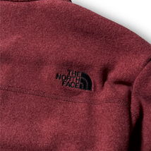 新品 THE NORTH FACE ノースフェイス ホワイトレーベル 防風 保温 ロゴ刺繍 ワッペン フリースジャケット ブルゾン アウトドア XL ◆B2114c_画像8