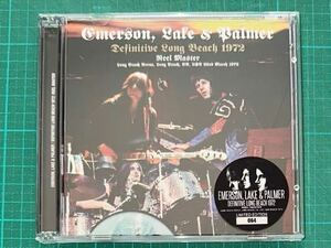 Emerson Lake & Palmer Definitive Long Beach 1972 Reel Master 