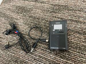 東芝　ポケットラジオ　ワイドFM LEDライト搭載　USB充電 TY-SCR5 2022年製