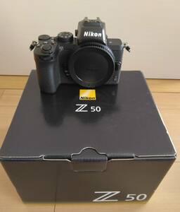 NIKON Z 50 　ショット数　311回