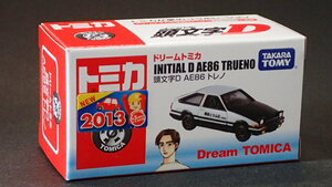 未開封　ドリームトミカ　頭文字D　AE86　トレノ　最初期ロット【エラー品】