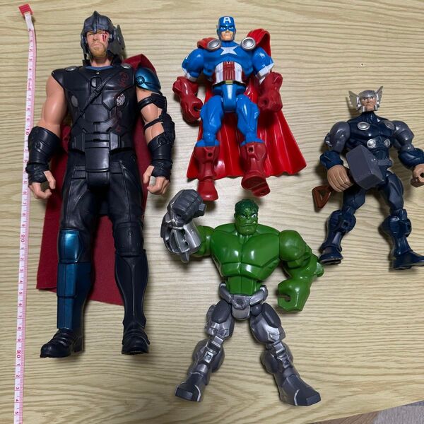 MARVEL フィギュア 関節自由に動く 高さ10cm以上 まとめ売り