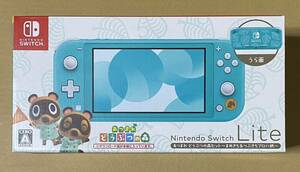 Nintendo Switch Lite あつまれ　どうぶつの森セット　～まめきち＆つぶきちアロハ柄～　購入店印無　新品未使用品