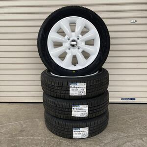 ララパームKC-8◆新品グッドイヤーEG01◆155/65R14◆NBOXタントムーヴワゴンRラパンアルトトコットスペーシア　ホワイト