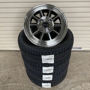 RX4◆ 【2023年製】◆155/65R14 ◆ブリヂストン ブリザックVRX2 タント ムーブ ワゴンR ウェイク ピクシスメガ NBOX スタッドレス4本セット