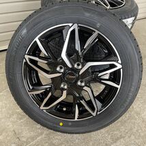 クロノス◆ ブリヂストンニューノ◆155/65R14◆NBOXタントムーヴワゴンRラパンアルトデイズトコットスペーシアデリカミニ4本セットCH-112_画像2