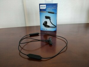 Philips Bluetooth SHE9700BT インイヤーヘッドホン 中古美品